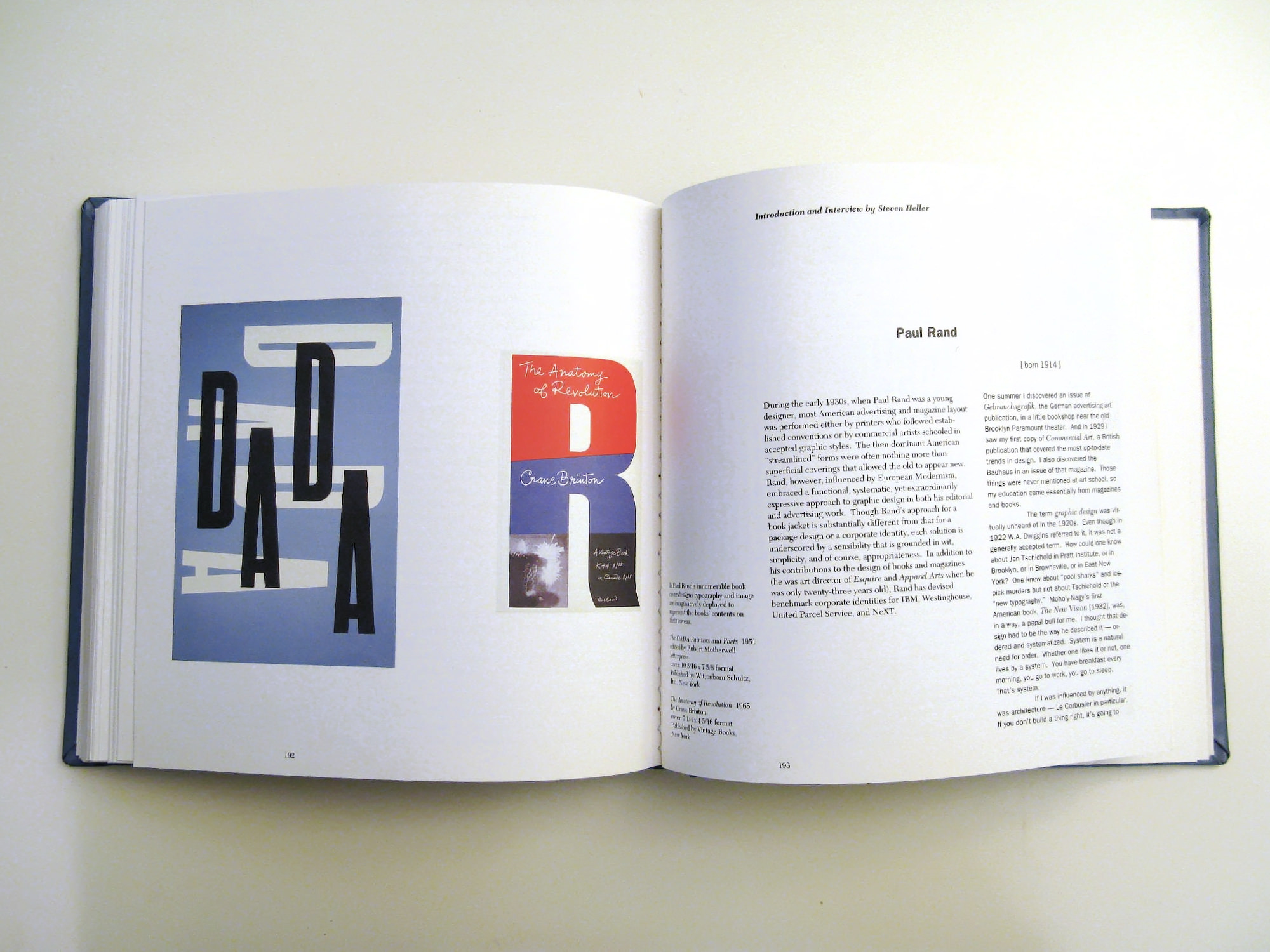 アート・デザイン・音楽 Paul Rand by Steven Heller Paul Rand's Classic A Designer's Art Is Finally Back in